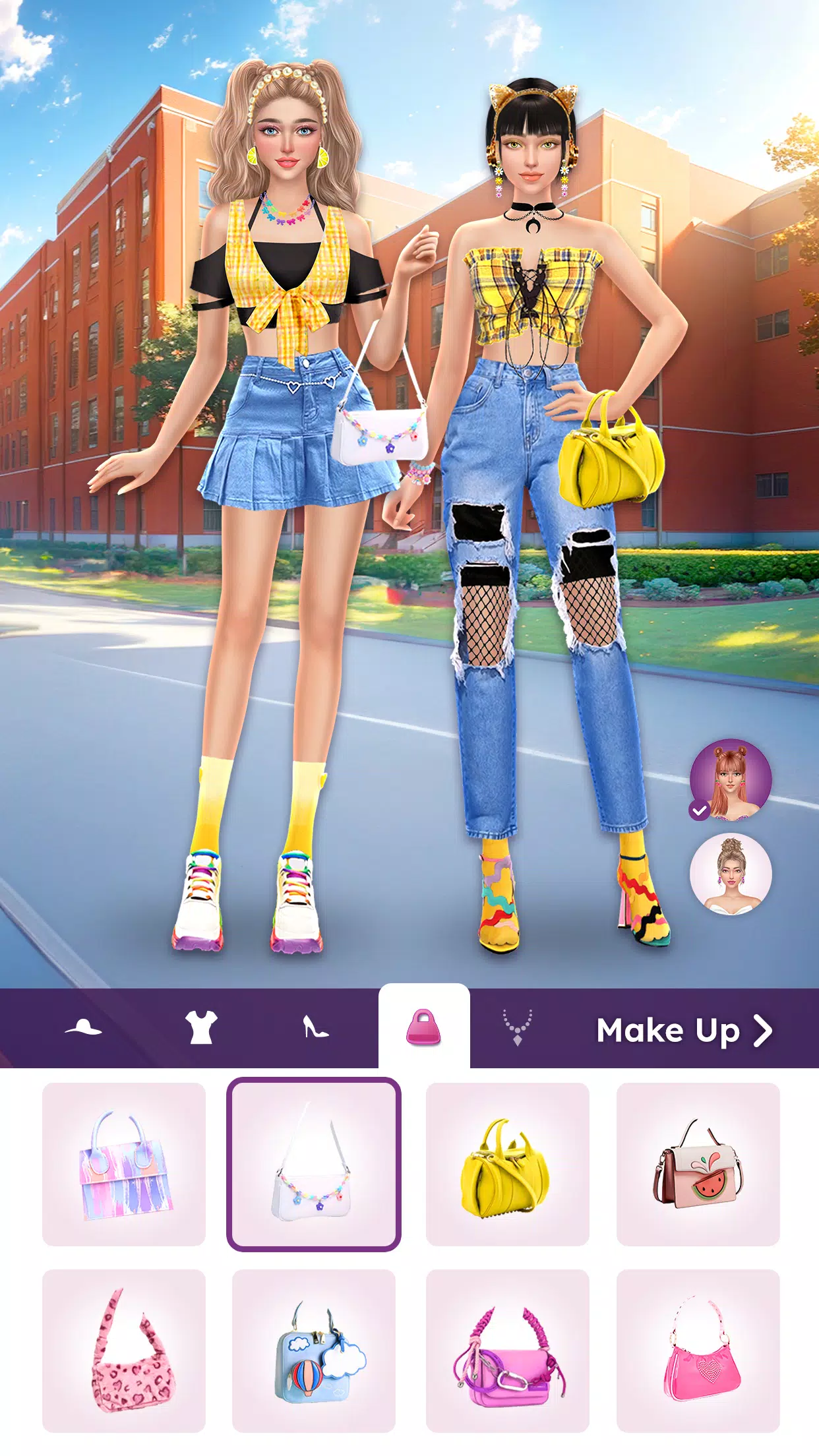 BFF女孩打扮游戏