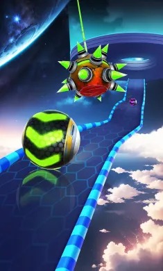 太空滚球比赛