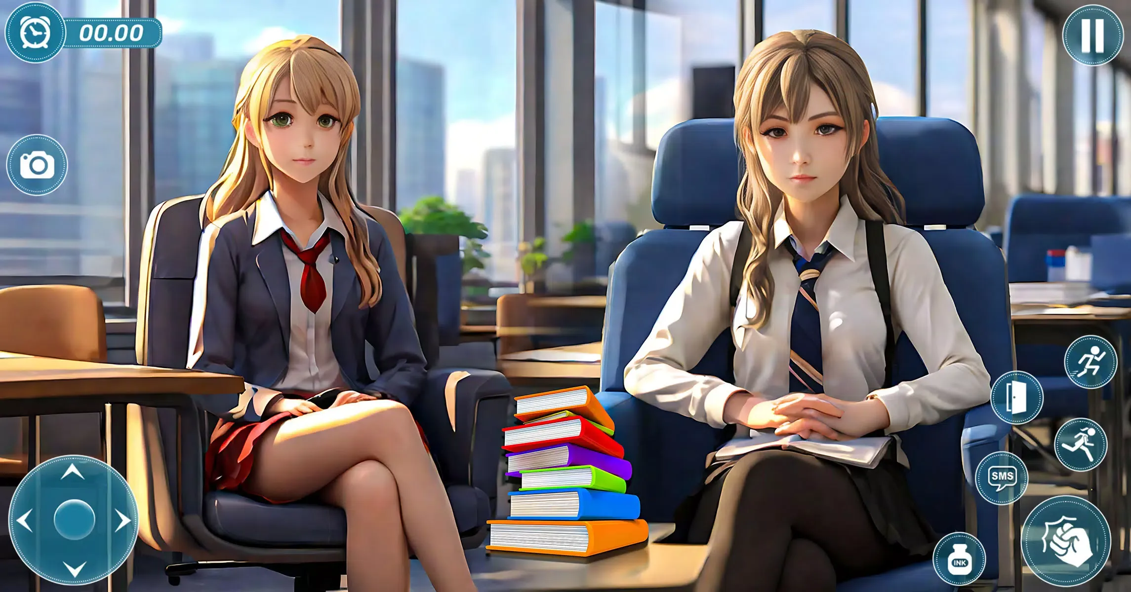 学校模拟器动漫女孩3D