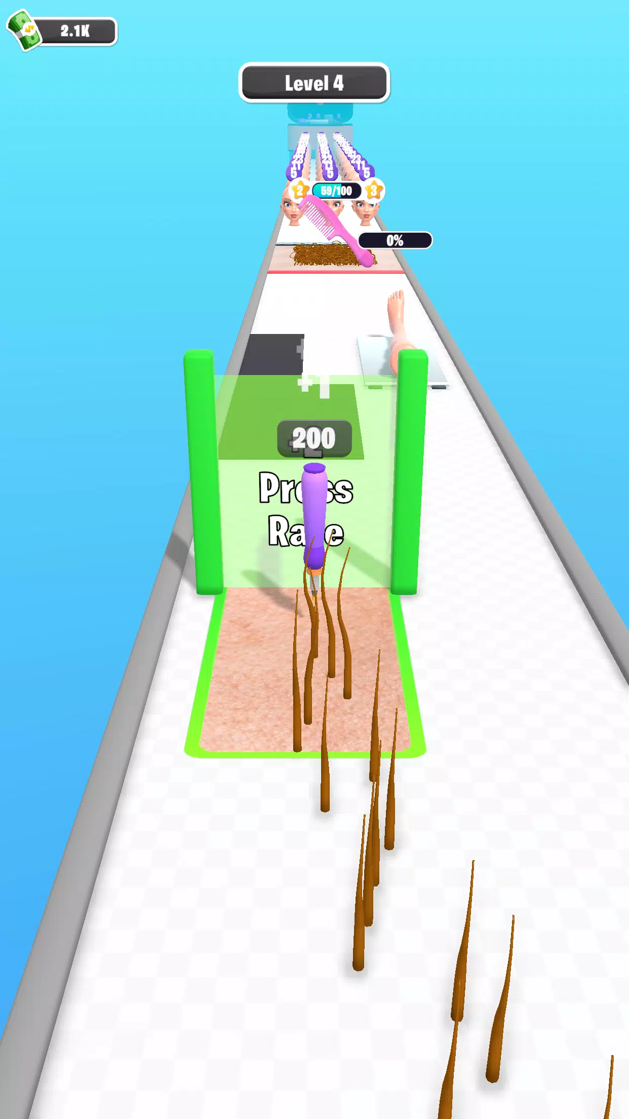 长头发