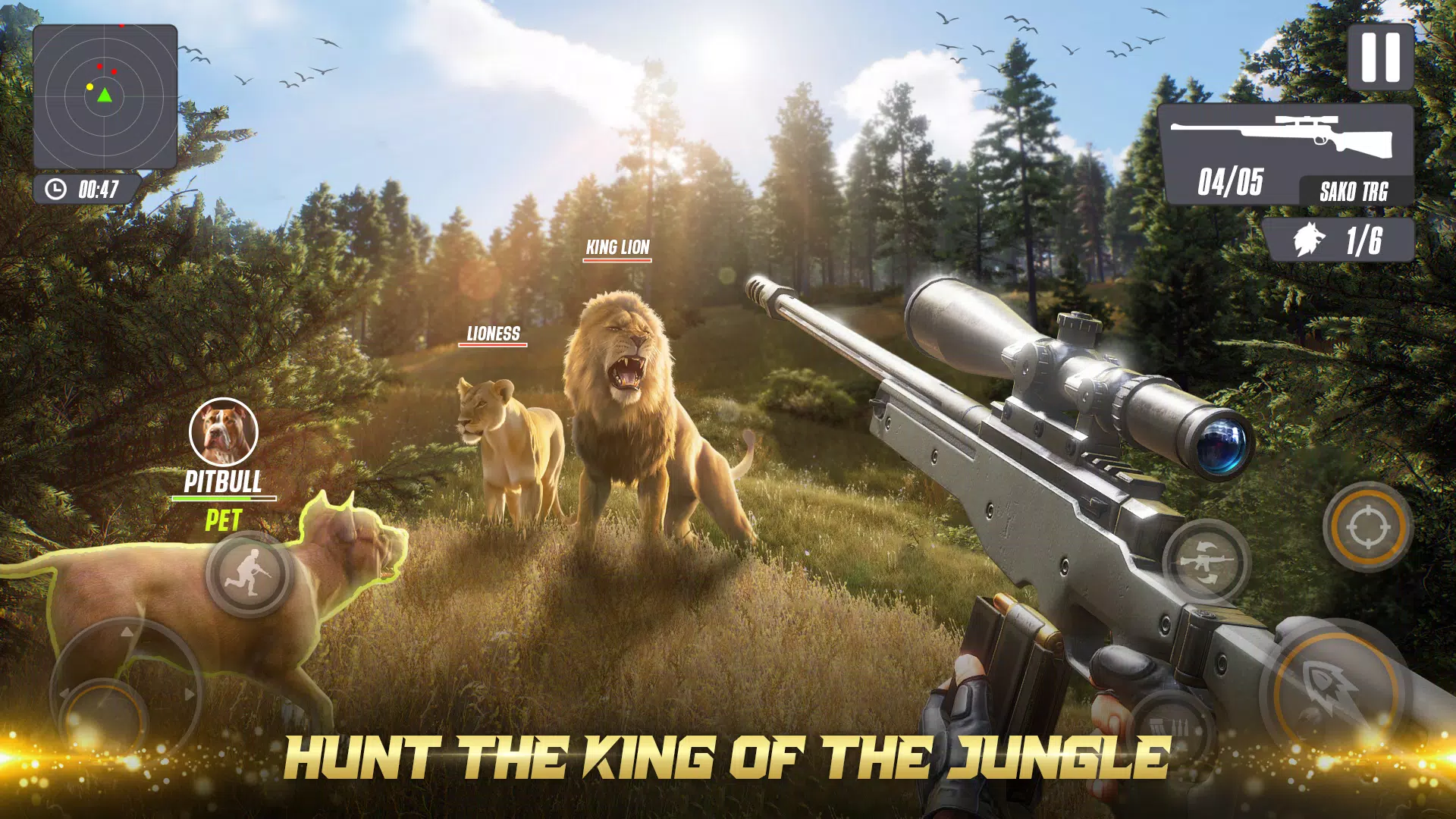 Hunter Sniper - 猎鹿人 动物射击游戏 鹿狩猎