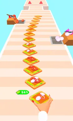 三明治赛跑：跑步游戏