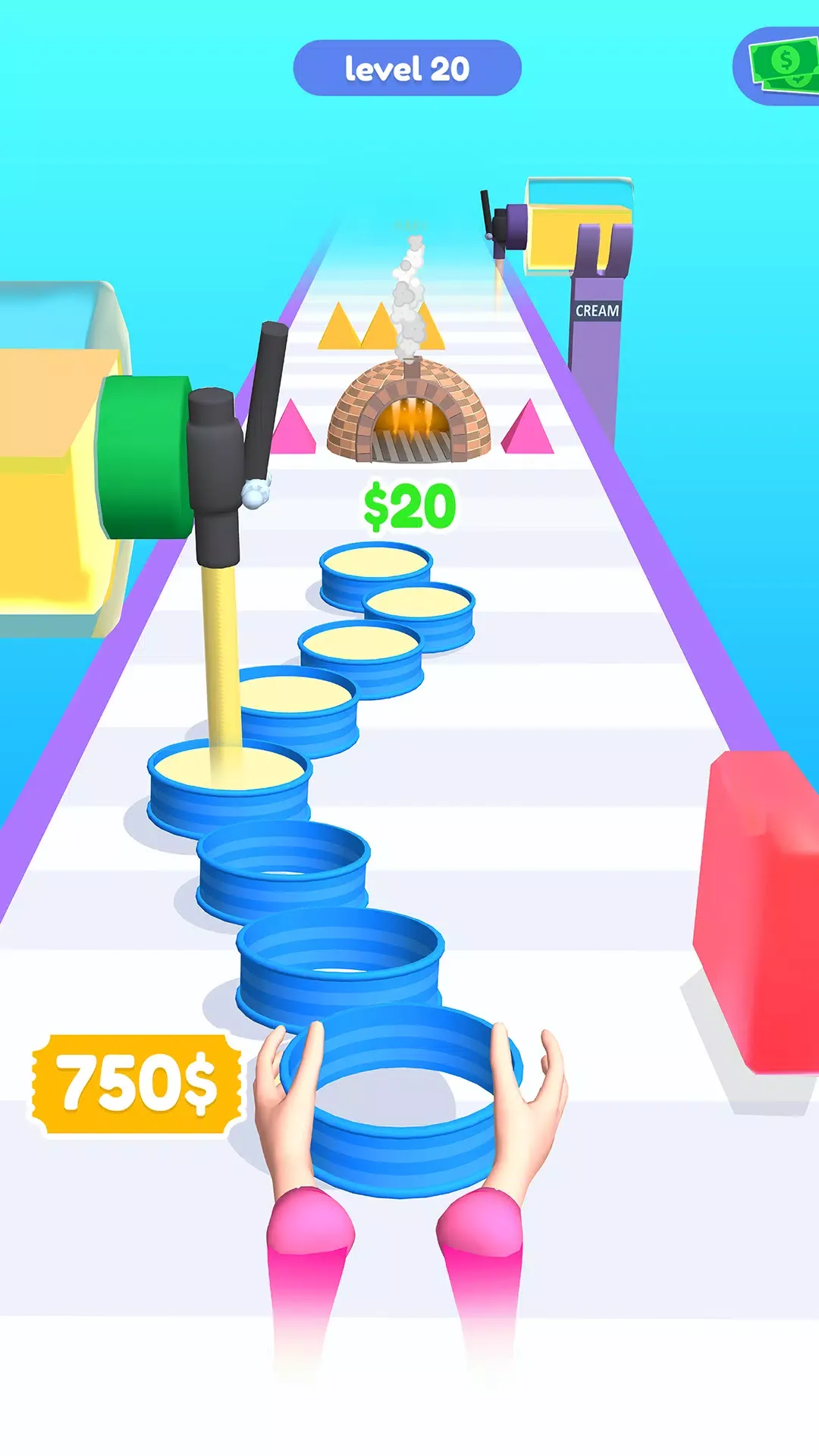蛋糕堆：3D 蛋糕游戏