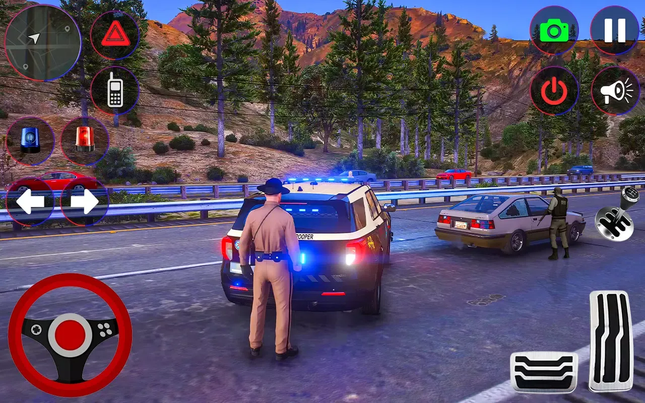 警车追逐警察游戏3D