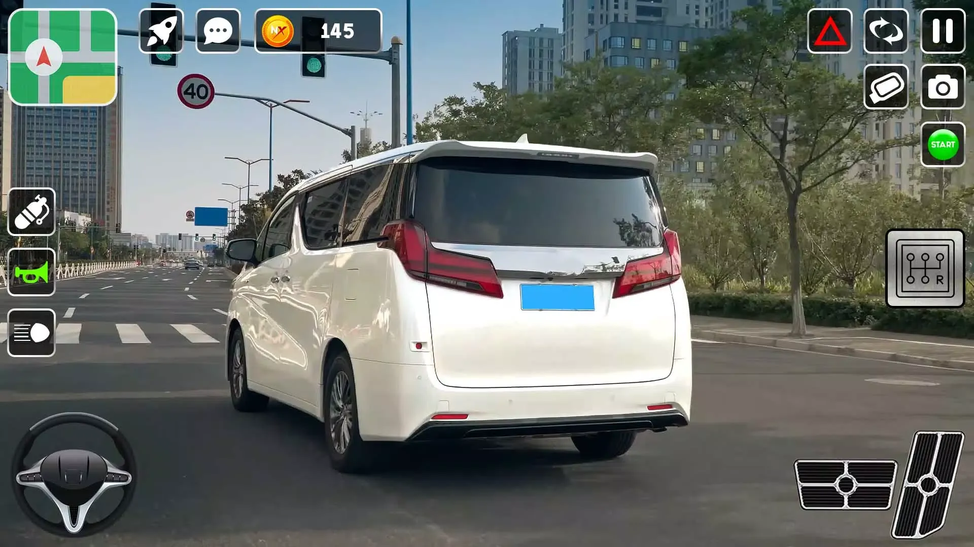Alphard汽车游戏模拟器3D Alphard汽车游戏模拟器3D