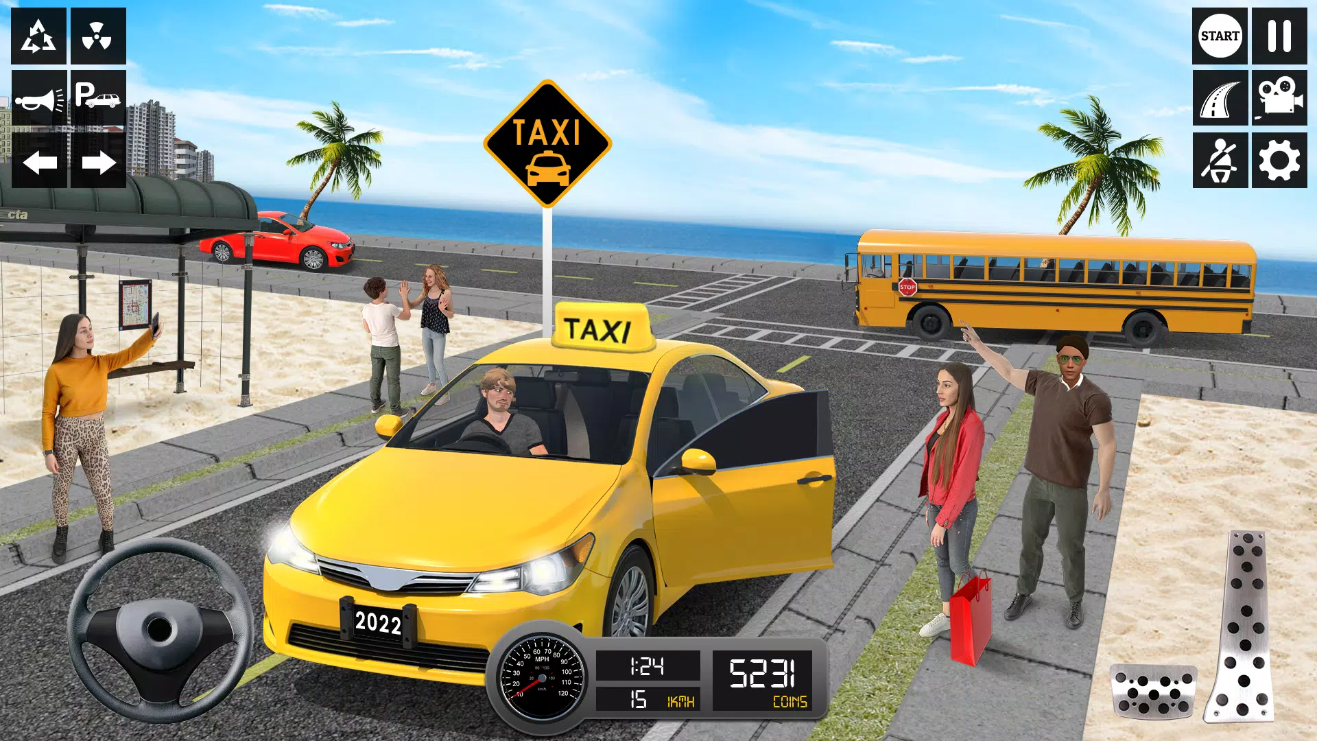 出租车 辛： 车 驾驶 游戏