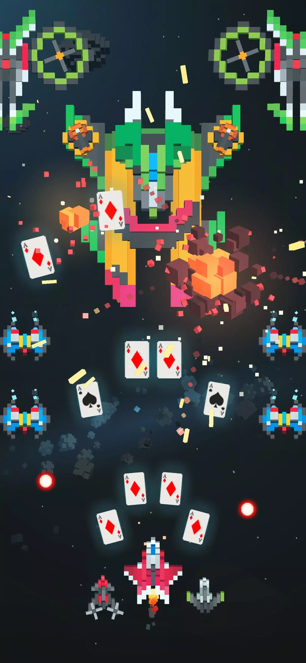 天空之翼: 3D像素战斗机(Sky Wings)
