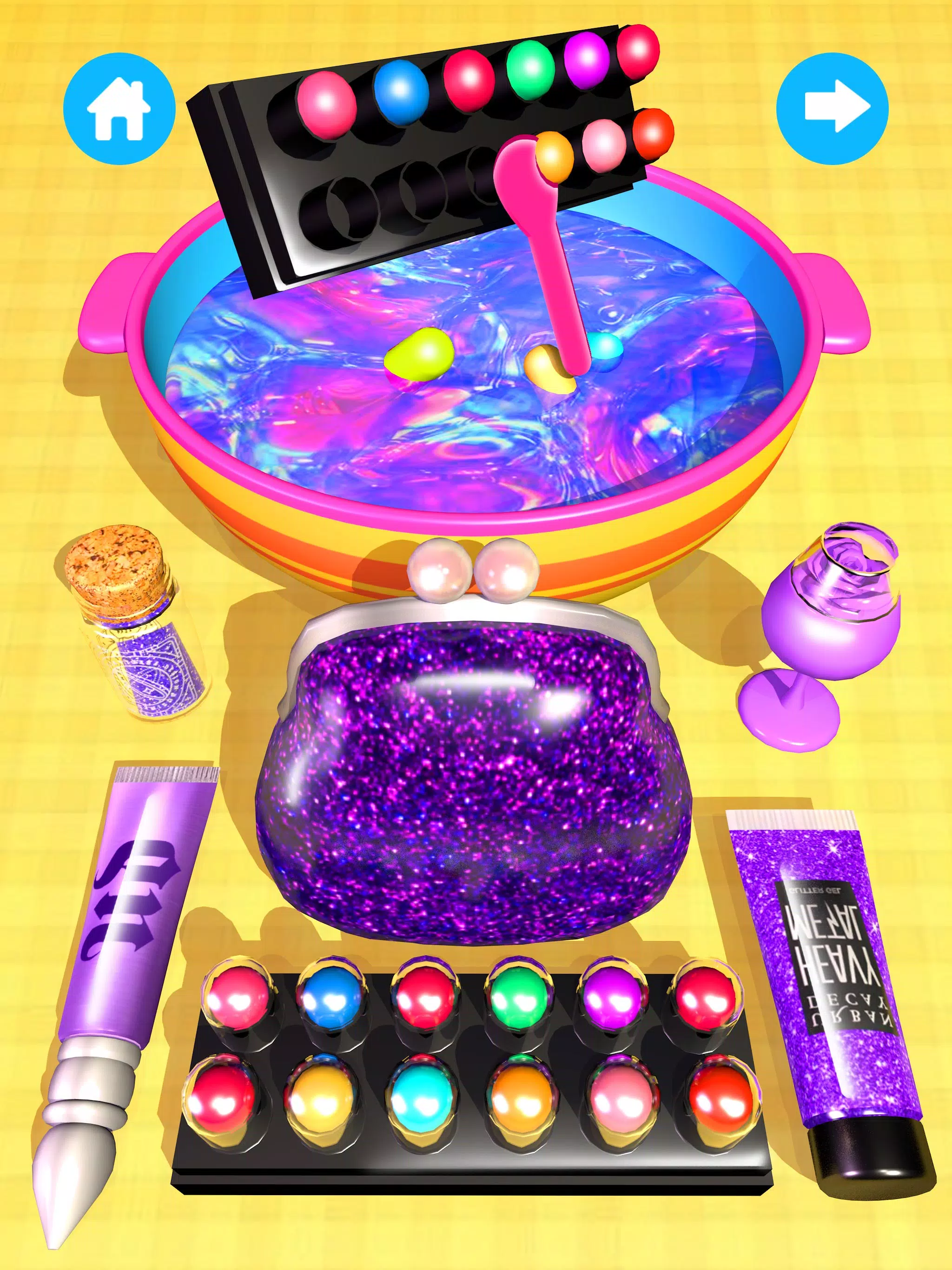 化妆Slime大师女孩游戏 化妆Slime大师女孩游戏