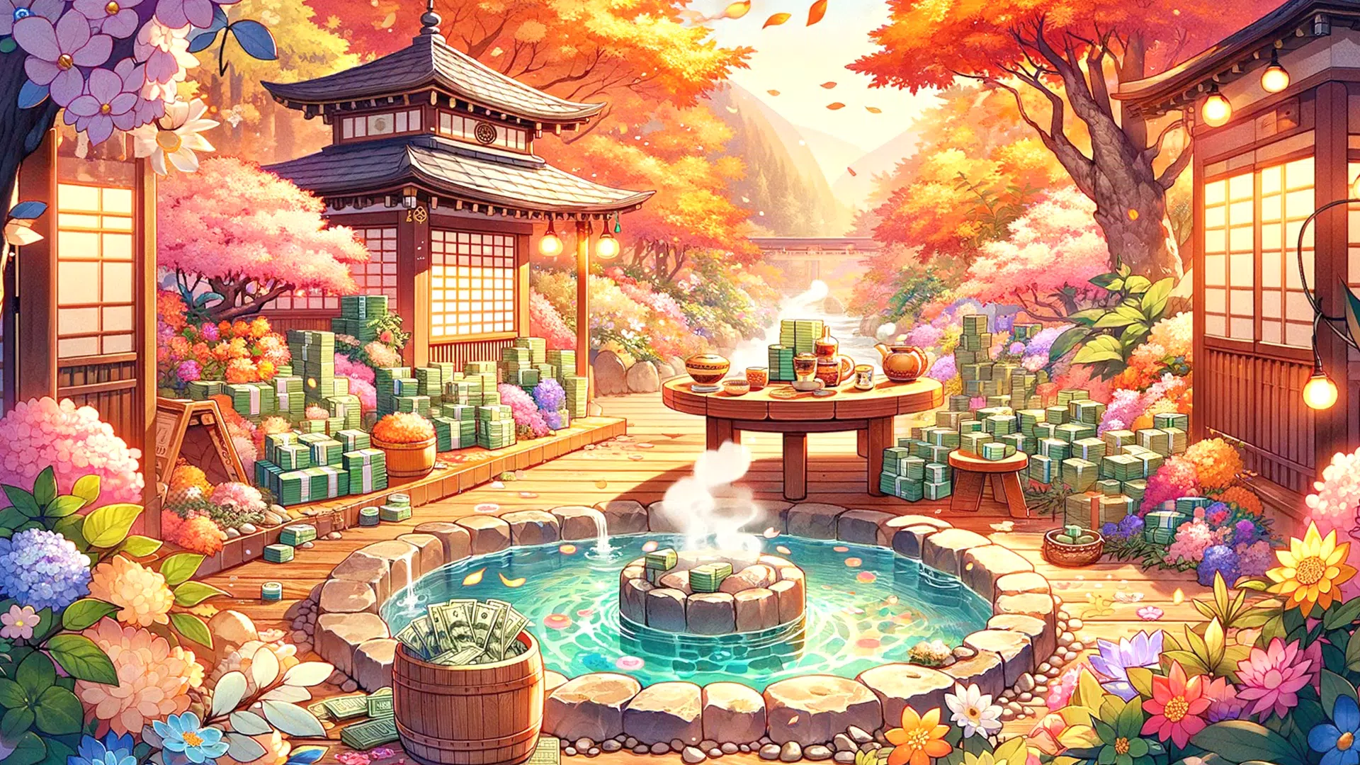 卡哇伊温泉