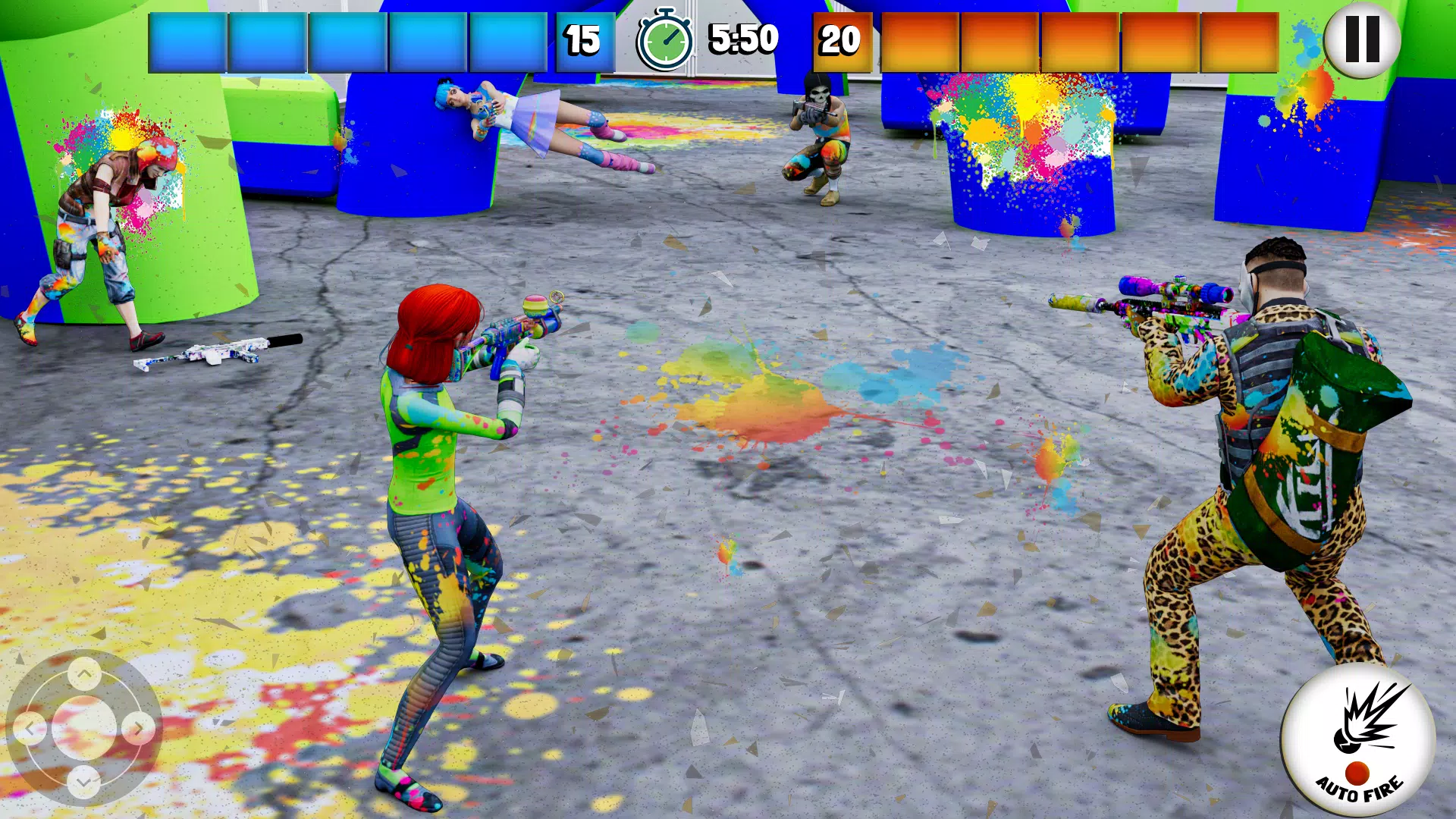 彩弹射击游戏 3d