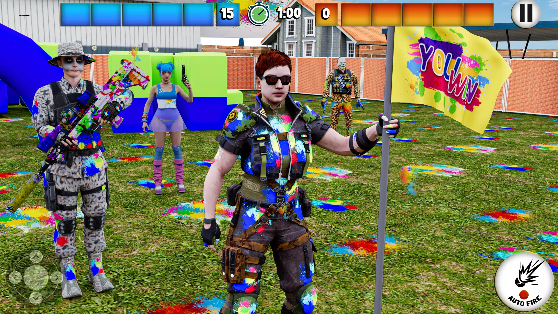 彩弹射击游戏 3d