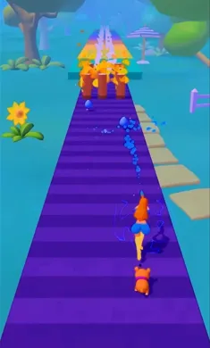 花园女孩软管跑