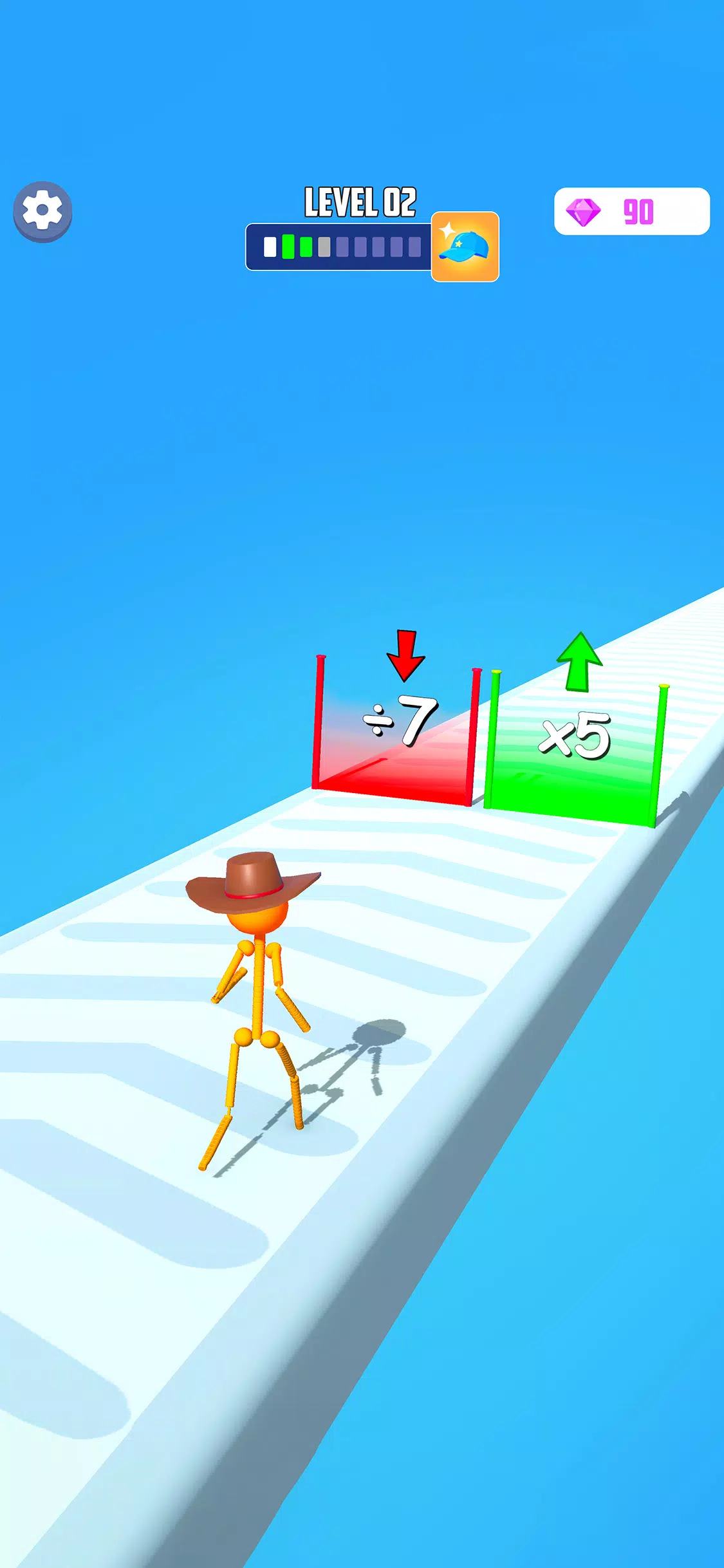 磁铁人跑