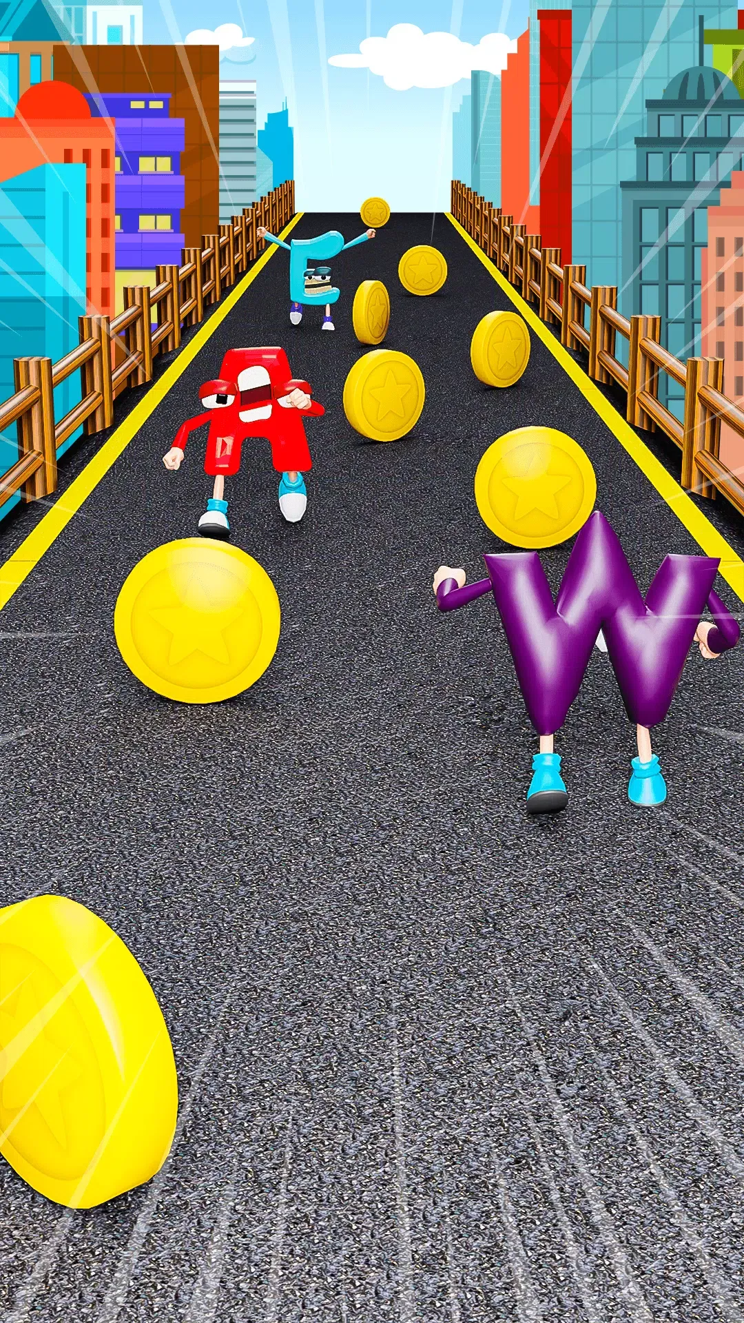 Alphabet Runner 3D ABC比赛
