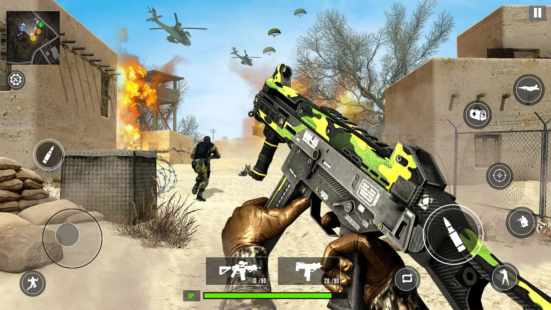 Wicked Army: 3d陆军游戏特殊部队射击