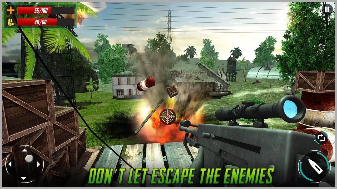 Sniper Shooter: 射击 游戏 狙击手 枪支