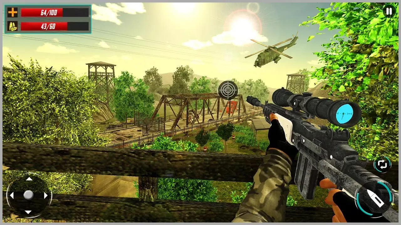 Sniper Shooter: 射击 游戏 狙击手 枪支
