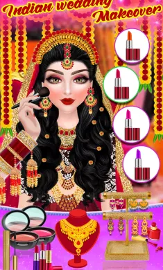 德西印度新娘Dressup游戏