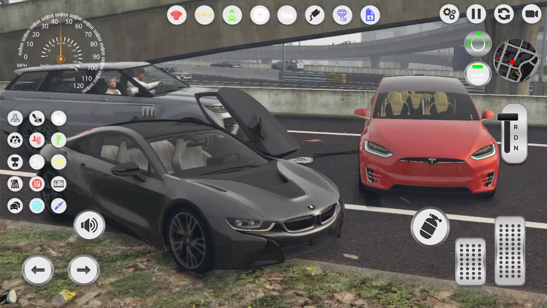 特斯拉Model X：未来赛车