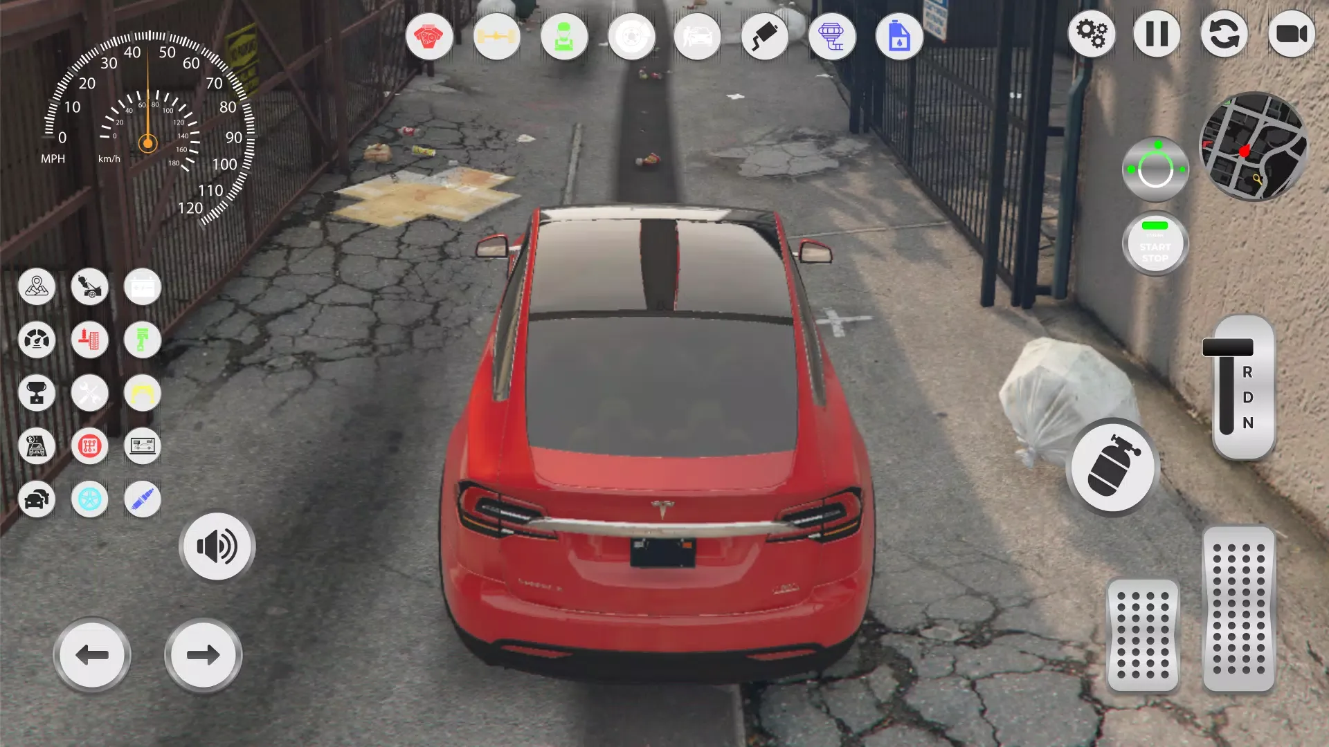 特斯拉Model X：未来赛车