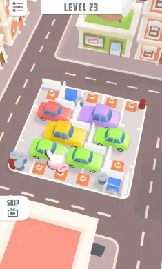 停车堵塞 3D