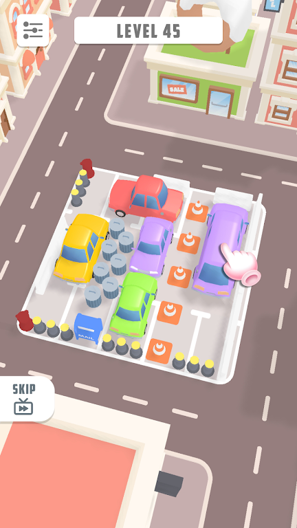 停车堵塞 3D