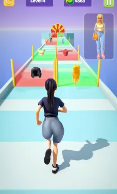 时尚竞赛女王猫步3d