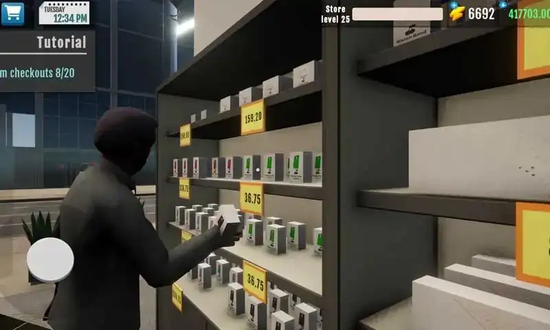 电子商店模拟(辅助菜单)