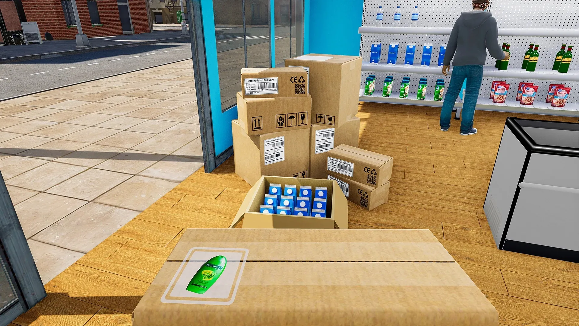 商店管理模拟器