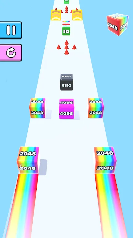 果冻运行2048
