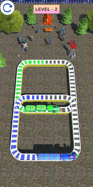 火车路拼图 火车路拼图