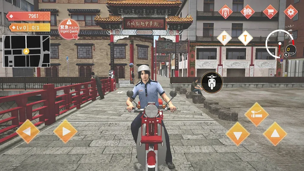 日本邮递员摩托模拟：长崎篇