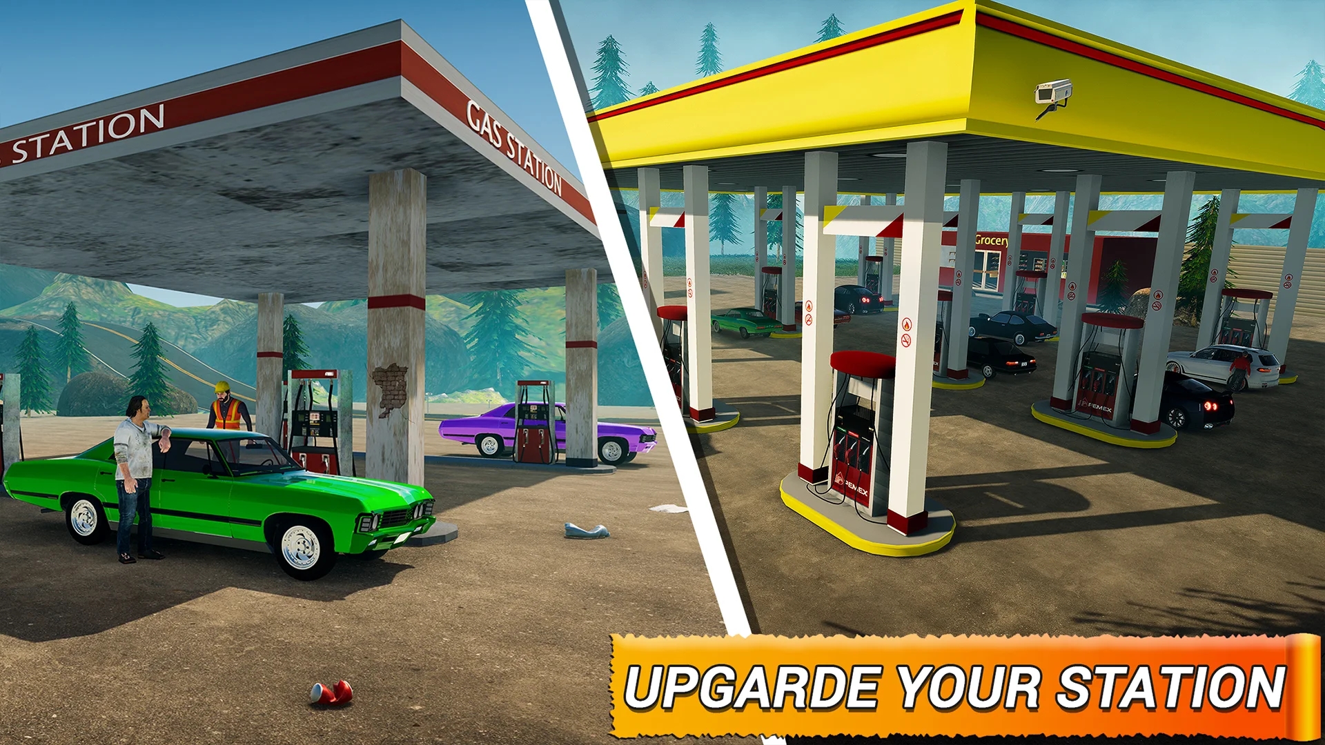 加油站模拟器