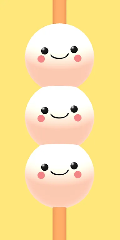 彩色团子