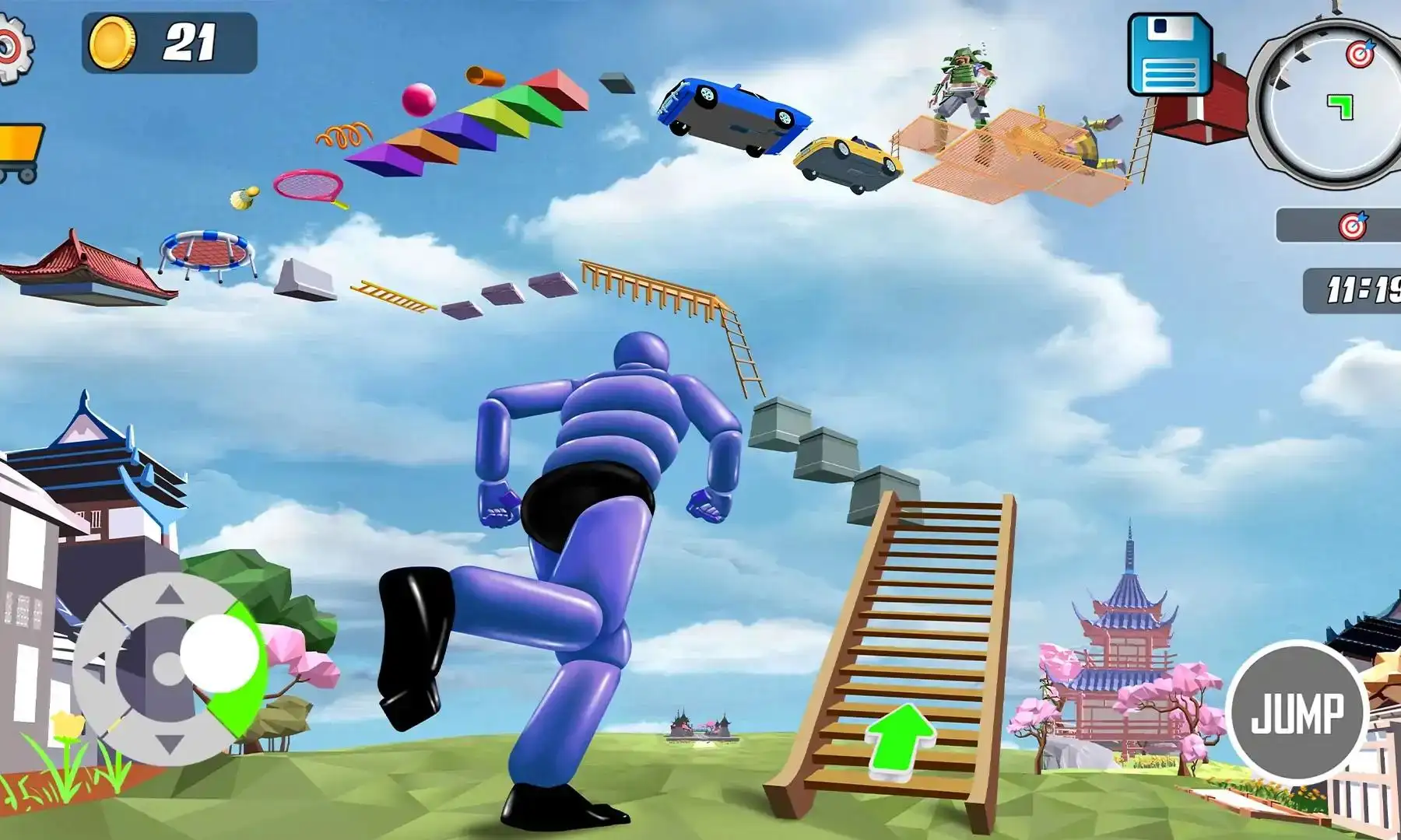 天空跑酷3D
