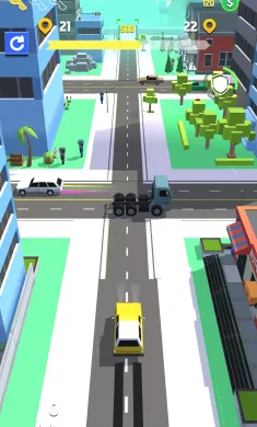 疯狂司机3D:汽车交通