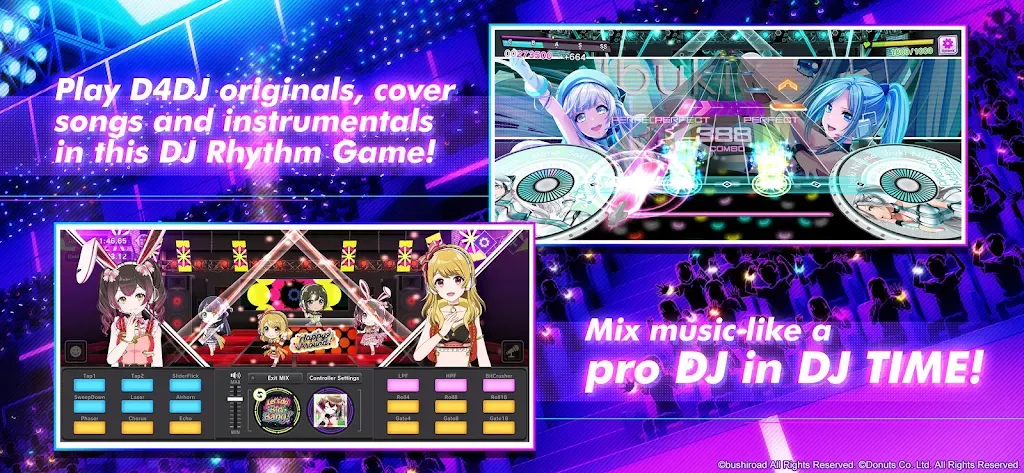 D4DJ电音派对(辅助菜单) D4DJ电音派对(辅助菜单)