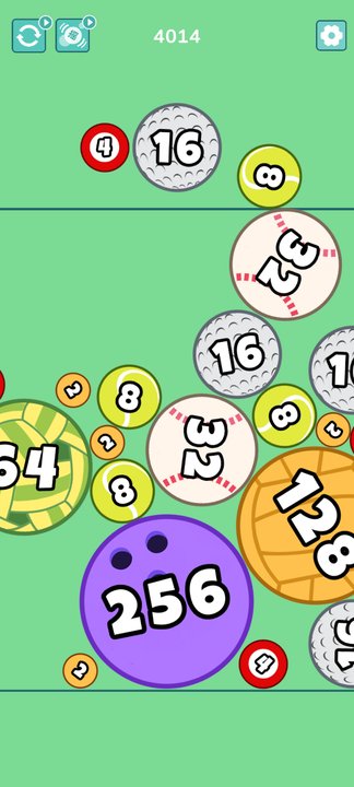 2048合并球