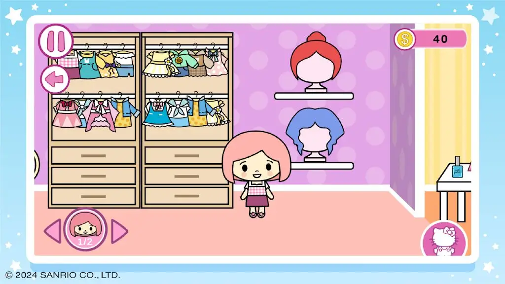 Hello Kitty:美容院