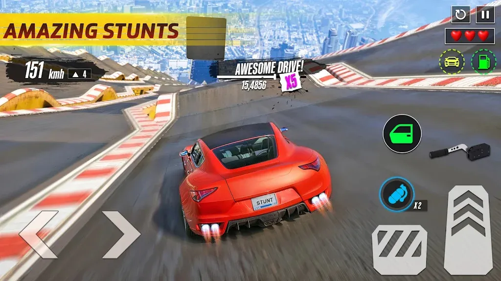 超级坡道特技：GT 赛车