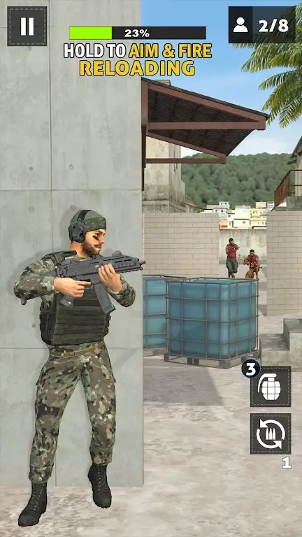 枪战射击游戏