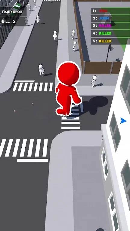 拥挤奔跑