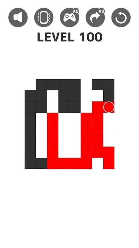 彩色油漆拼图