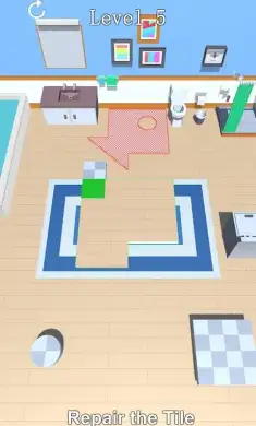 瓷砖切割3d