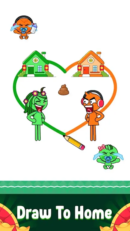 画图冲回家