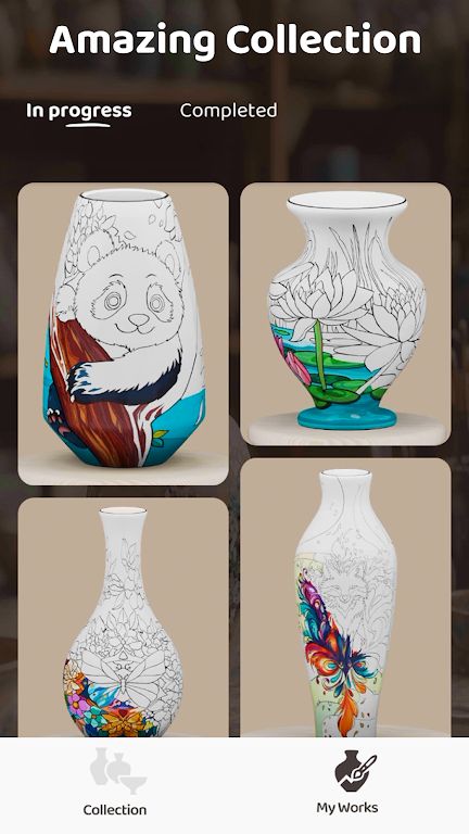 花瓶绘制 3D