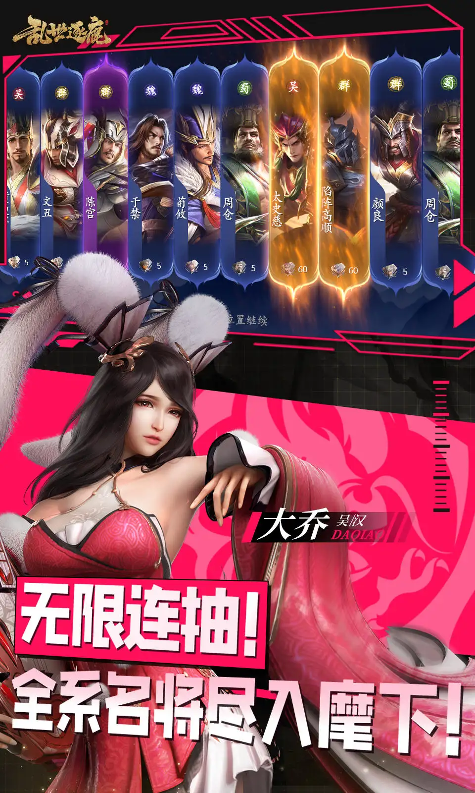 乱世逐鹿