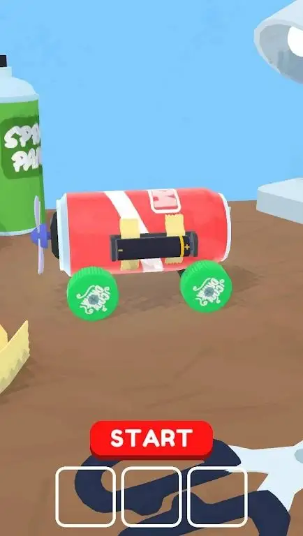 汽车模型组装 3D