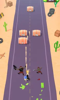 射击跑枪生存