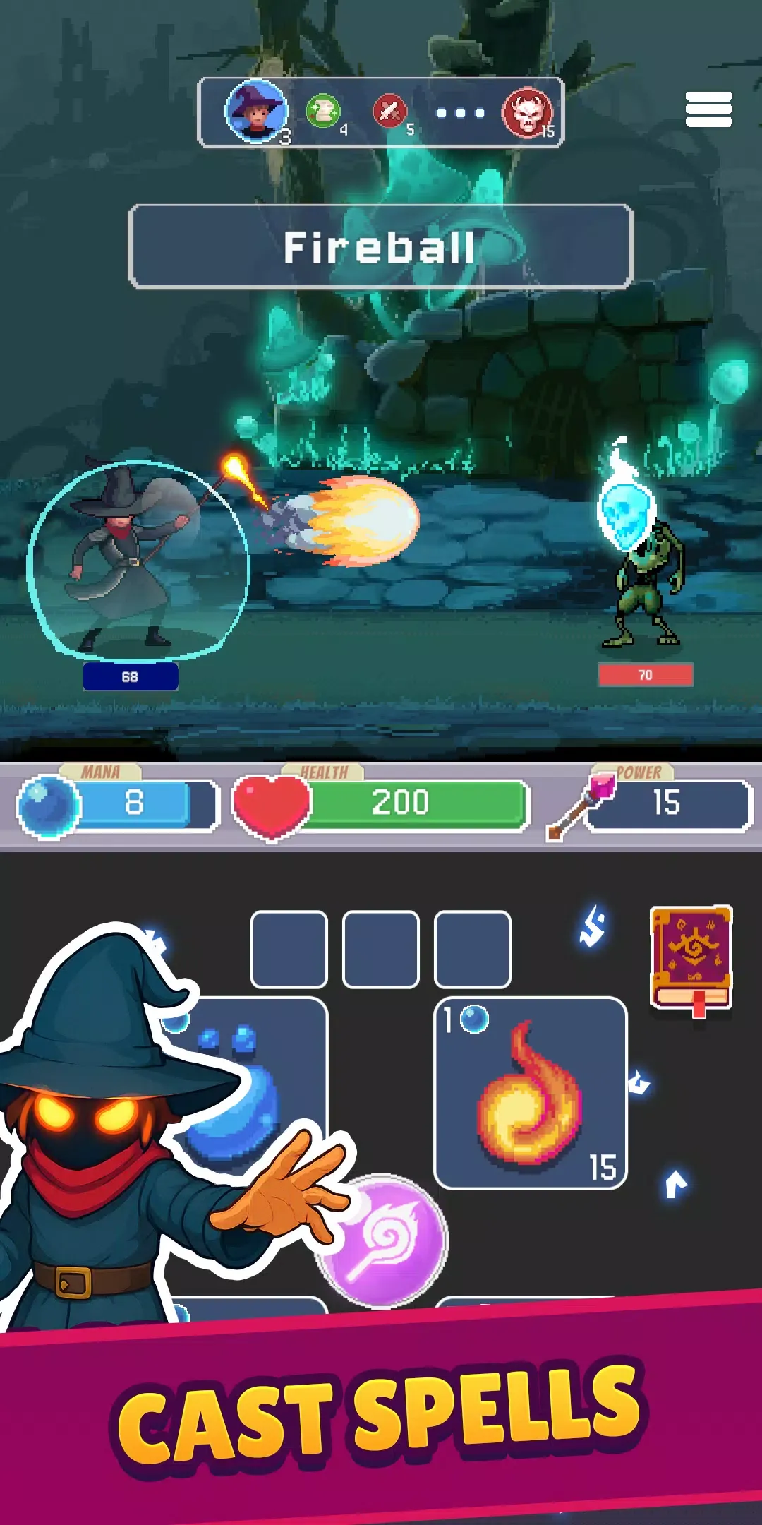 像素英雄:魔法冲刺